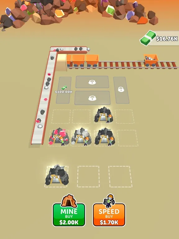 Mining Empire! iPad 应用截图
