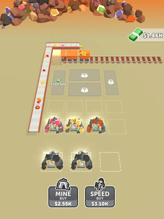 Mining Empire! iPad 应用截图