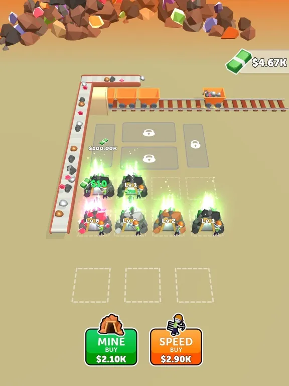 Mining Empire! iPad 应用截图