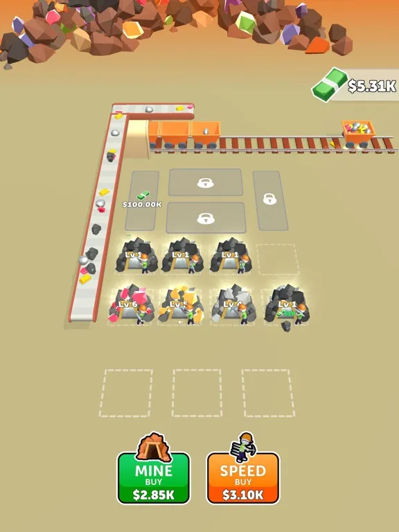 Mining Empire! iPad 应用截图