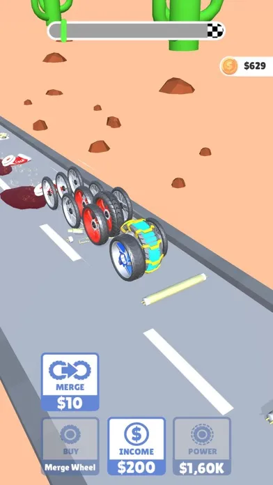 Tangkapan skrin Wheel Up Clicker