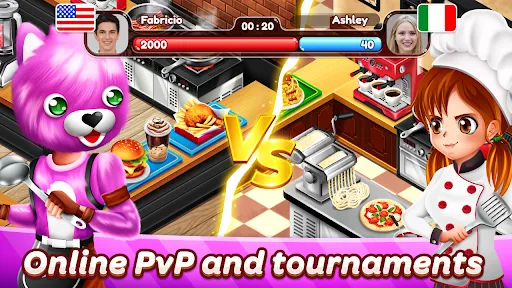 Cafe Panic: Cooking games Screenshots