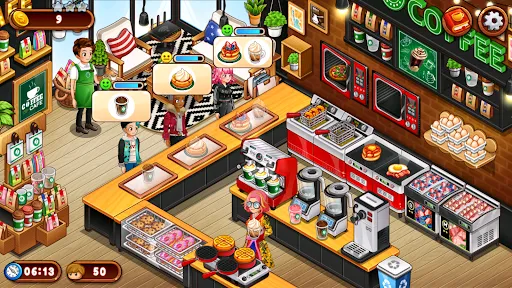 Cafe Panic: Cooking games Screenshots
