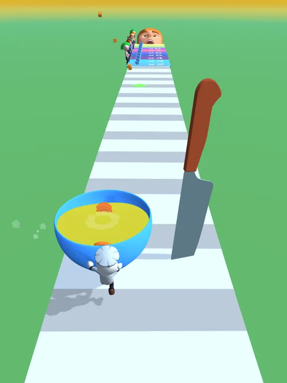 Tangkapan layar Soup Runner iPad 