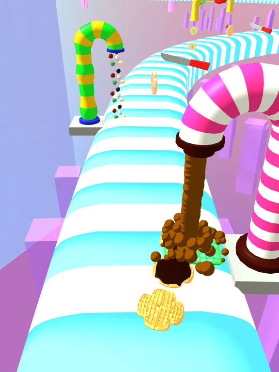 Waffle Runner iPad 应用截图