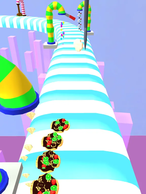 Waffle Runner iPad 应用截图