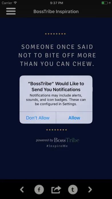 BossTribe - Daily Inspiration应用截图