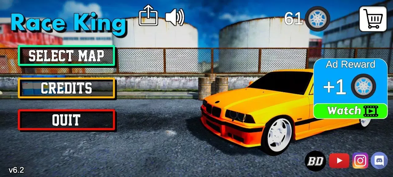Tangkapan layar Race King