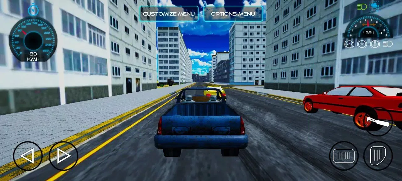 Tangkapan layar Race King