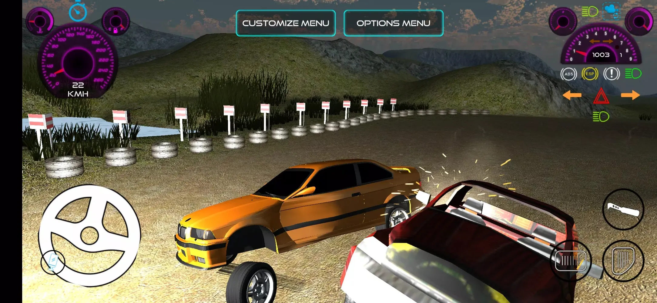 Tangkapan layar Race King