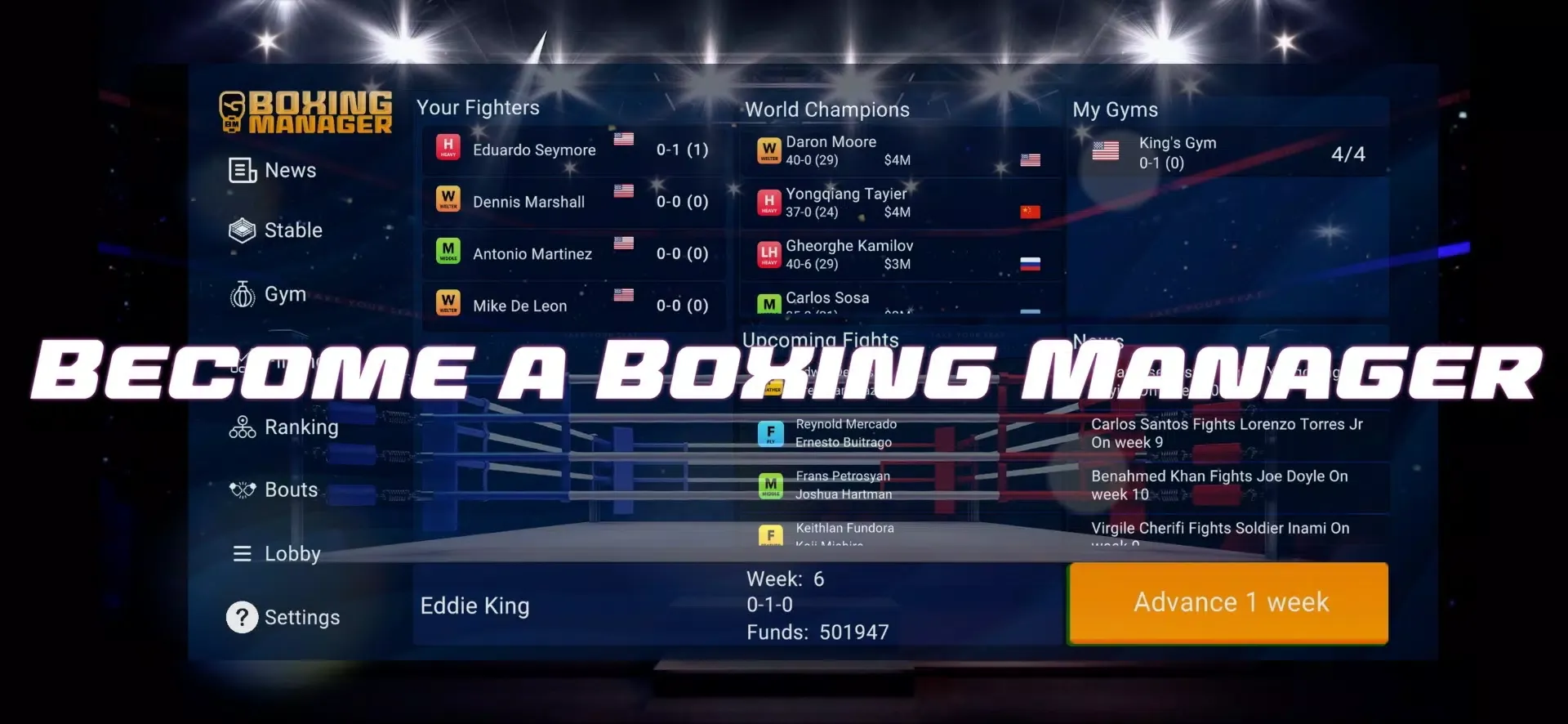 صور Boxing Manager