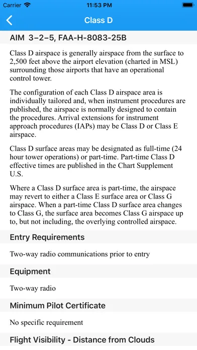 ภาพหน้าจอของ Aviation Made Easy