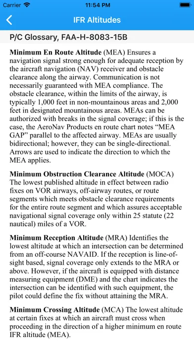 ภาพหน้าจอของ Aviation Made Easy