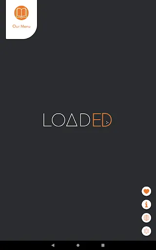 Bridge Digital Menu On Tablet Screenshots