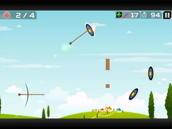 Tangkapan skrin Archery King Crusher : Fun Archery Challenge Game iPad 
