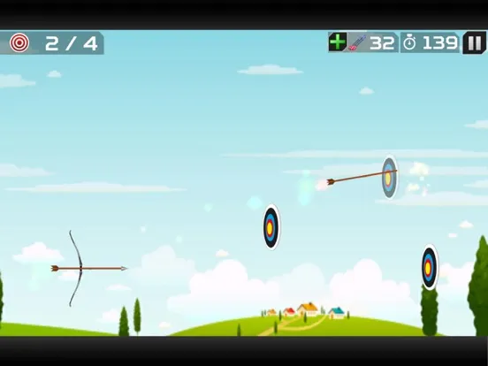 Tangkapan skrin Archery King Crusher : Fun Archery Challenge Game iPad 