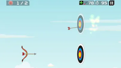 Tangkapan skrin Archery King Crusher : Fun Archery Challenge Game