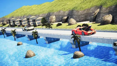 Car Crash Deep Water Bridge স্ক্রিনশট