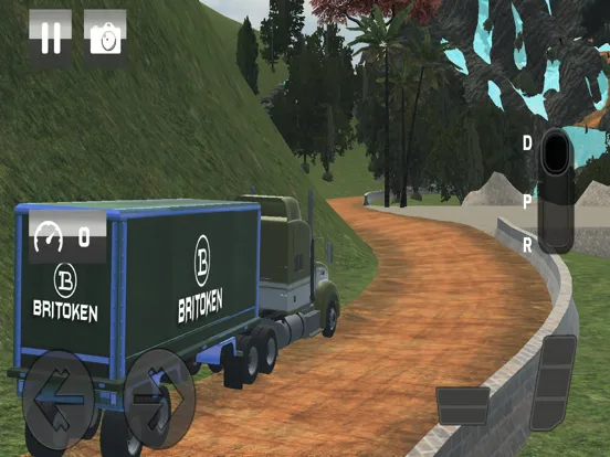 Tangkapan skrin Offroad Mud Truck Cargo Sim iPad 
