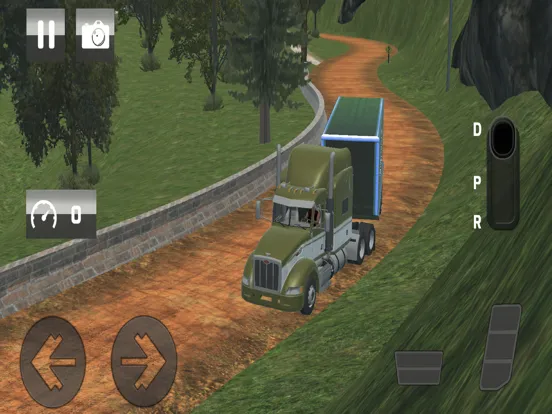Tangkapan skrin Offroad Mud Truck Cargo Sim iPad 