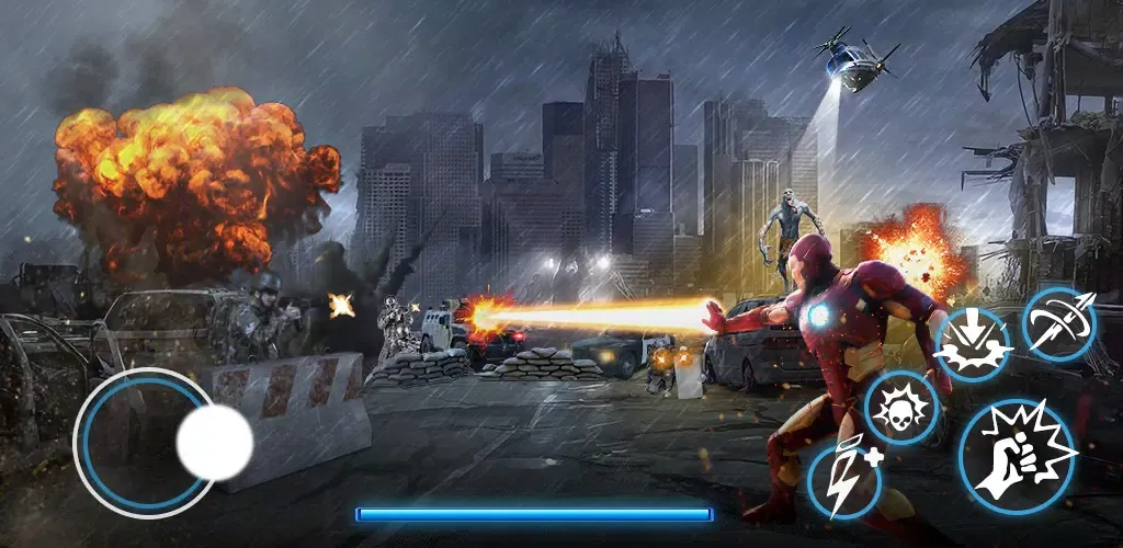 Capturas de tela do Iron Avenger Action Man