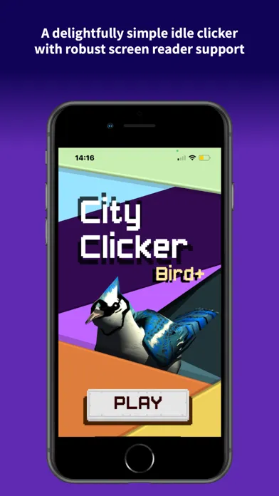 Tangkapan skrin City Clicker – Bird Plus