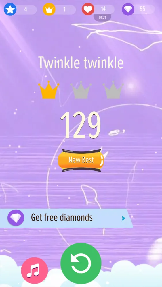 Capturas de pantalla de Savage Love BTS Piano Tiles