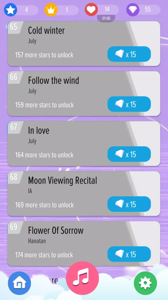 Capturas de pantalla de Savage Love BTS Piano Tiles
