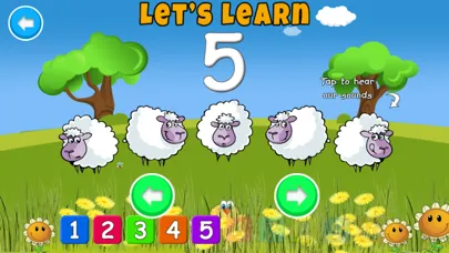 Capturas de tela do Pre Kinder Counting Fun