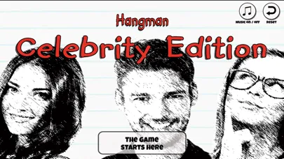 Captures d'écran de Hangman Celebrity Edition