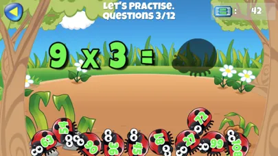 Mini World Maths Times Tables स्क्रीनशॉट