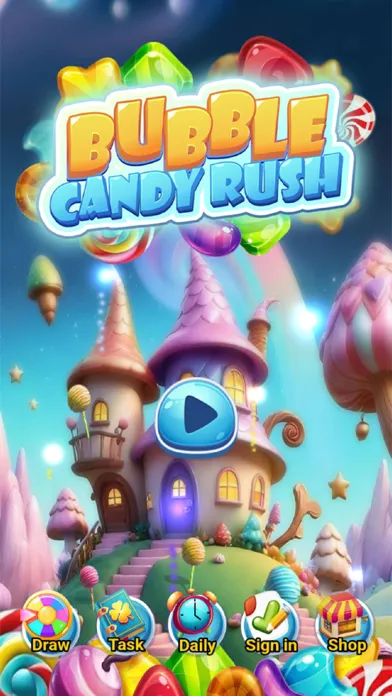 Tangkapan skrin Bubble Candy Rush