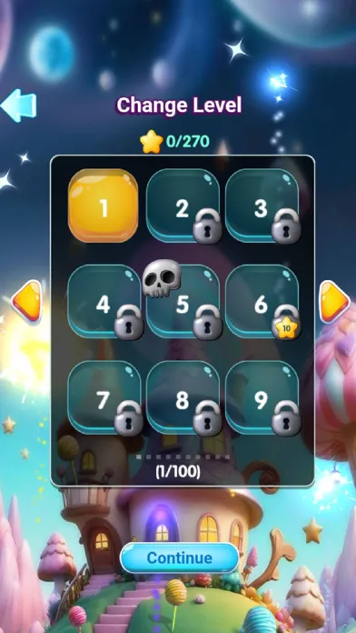 Tangkapan skrin Bubble Candy Rush