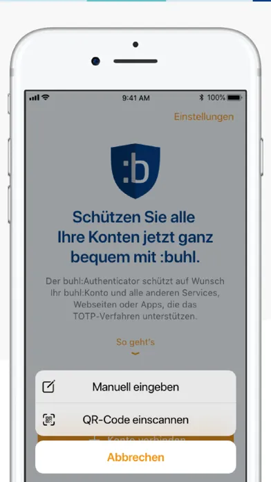buhl:Authenticator应用截图