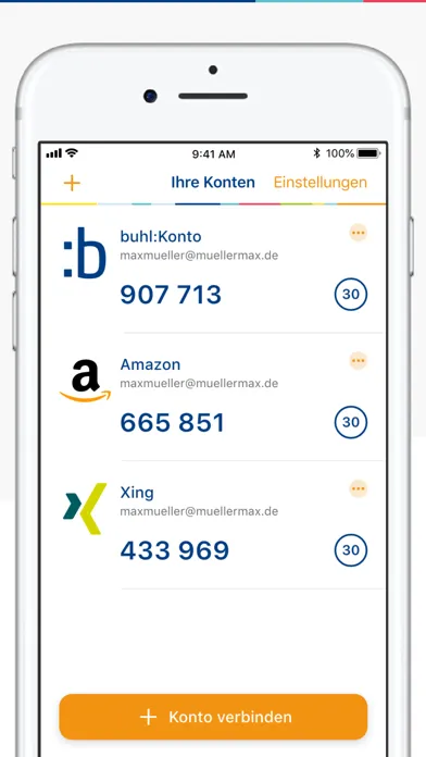 buhl:Authenticator应用截图