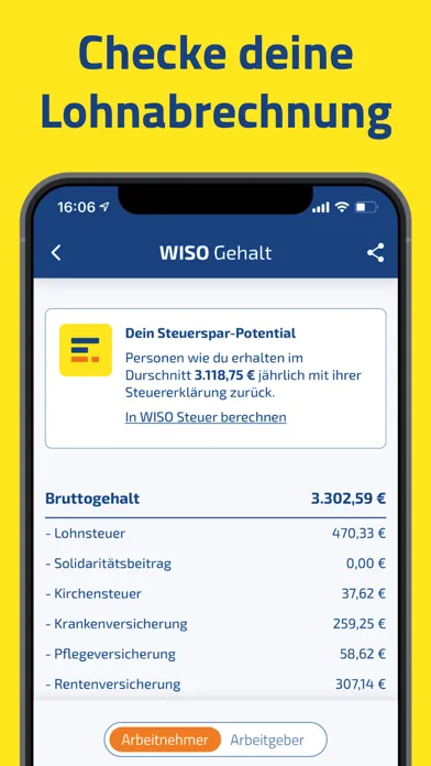 صور WISO Gehalt – Brutto Netto