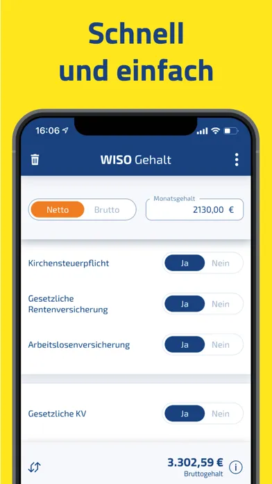 صور WISO Gehalt – Brutto Netto