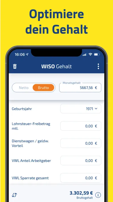 صور WISO Gehalt – Brutto Netto