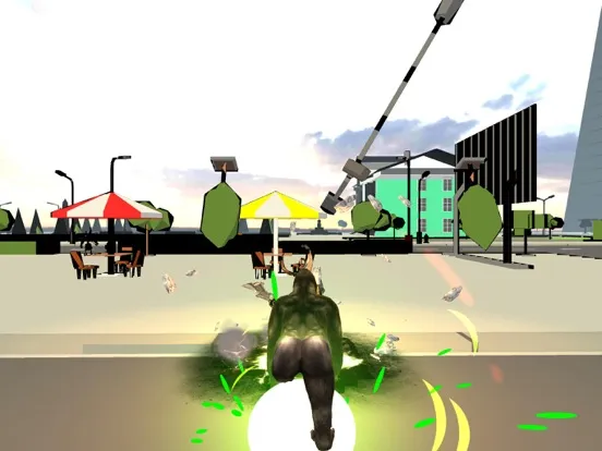 Gorilla Kong City Rampage iPad 应用截图