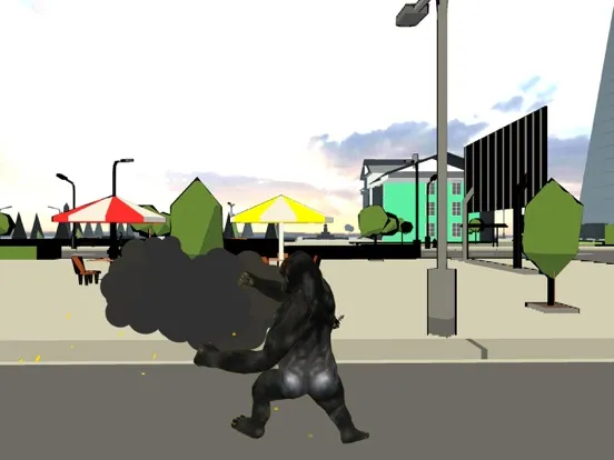Gorilla Kong City Rampage iPad 应用截图