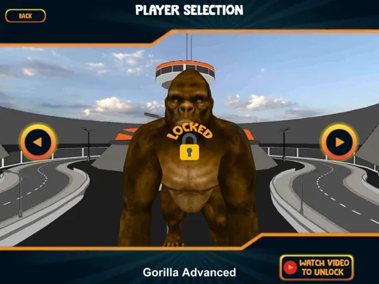 Gorilla Kong City Rampage iPad 应用截图
