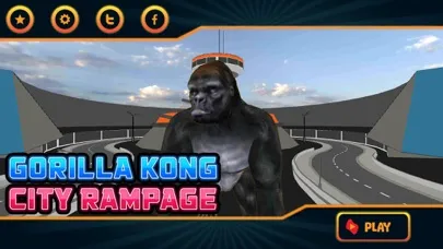 Gorilla Kong City Rampage应用截图
