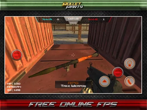 Captures d'écran de AAA Bullet Party - Online first person shooter (FPS) Best Real-Time Multip-layer Shooting Games iPad 