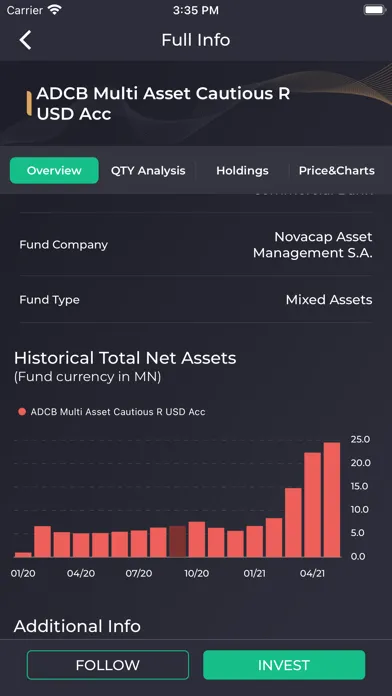 Mutual Funds Trader应用截图