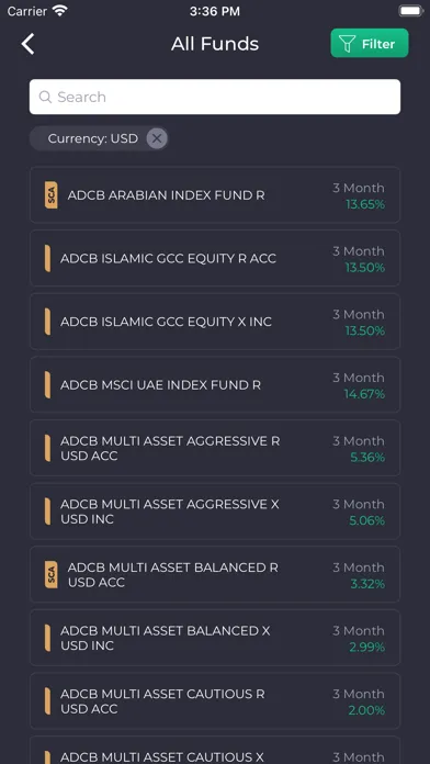 Mutual Funds Trader应用截图