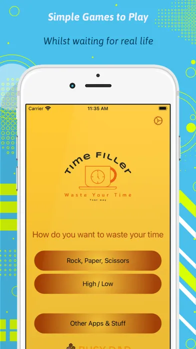 Captures d'écran de Time Filler