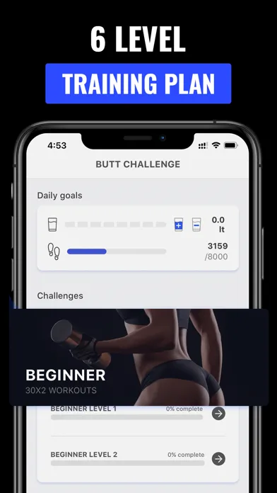 Female Fitness Butt Workout Screenshots