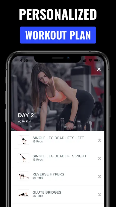 Female Fitness Butt Workout Screenshots