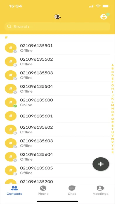 Ảnh chụp màn hình của Link VoIP