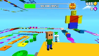 Parkour for Obby: Runner Game স্ক্রিনশট